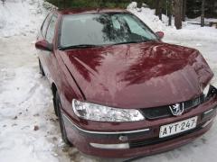Peugeot 406 1,8 -00 sedan punainen