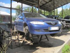 Mazda 6 2,3 -04 farmari sininen