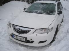 Mazda 6 18 -05 valkoinen farmari
