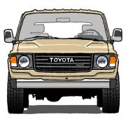 Toyota Landcruiser 4,0D -90 ERÄ OSIA