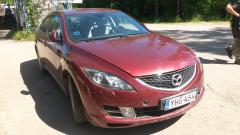 Mazda 6 2.0 MZR-CD -09 viininpunainen viistoperä