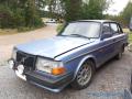 Kuva 1: Volvo 240 4D sedan  2,0 -88 1988