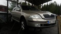 Skoda Octavia 1,9 tdi beige farmari -05