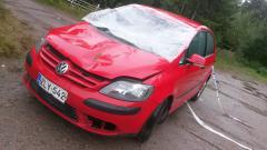 Volkswagen Golf Plus 1.4 TSI -07 punainen