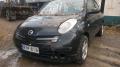 Kuva 1: Nissan Micra 1,2 -06 musta 3-ov HB 2006