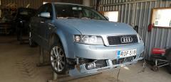 Audi A4 -05 2.5TDI 4x4 sedan vaaleansininen 