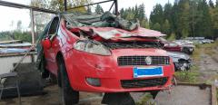 Fiat Grande Punto 1,4 -08 punainen 5-ov. HB