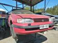 Toyota Carina E 1,6 -94 punainen sedan japan malli 4A-FE