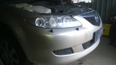Mazda 6 2.0 -05 beige farmari