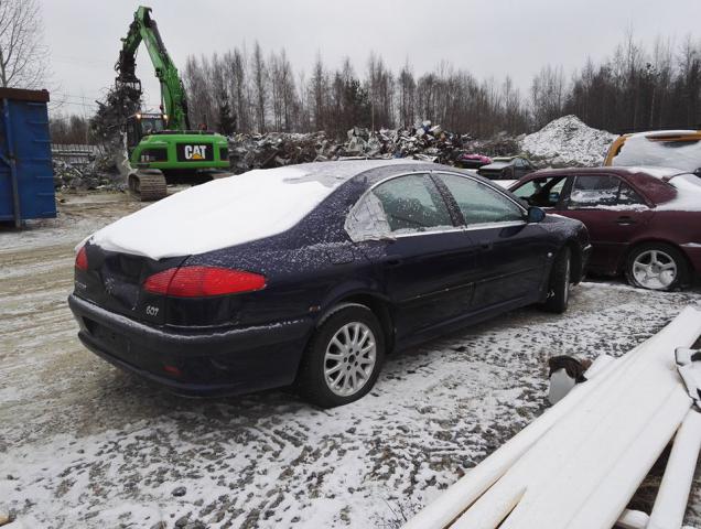 Стекло фары peugeot 607