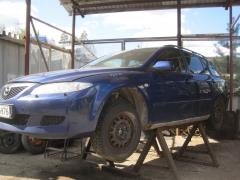 Mazda 6 2,3 -04 farmari sininen