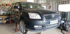 Toyota Avensis -03 2.0 D-4D sedan musta