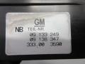 katkaisija valo  Opel Zafira 1,8 92kW