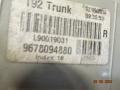 takavalo oikea (luukkuun tuleva)  Peugeot 308 SW II 1.2 THP 130