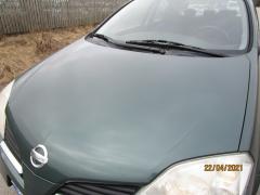 Kuva 1: konepelti, Nissan Primera 1.6 sedan -03