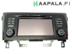 Kuva 1: radio navi, Nissan Qashqai (J11E) 1.2 DIG-T 2WD