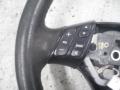 kolmipuolainen nahkainen ohjauspyörä radionnapeilla  Mazda Mpv 5D Wagon 2,3 -04