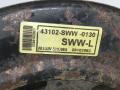 olka-akseli vasen taka 43102-SWW-0130 HONDA CR-V III (RE) 2.2 i-CTDi 4WD 2008 140hv