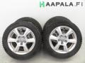 rengassarja + alumiinivannesarja talvi nasta 16&quot; Audi A4 (8K) 2.0 TDi Farm