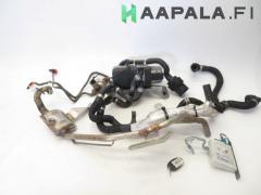 Kuva 1: diesellmmitin webasto + polttoainepumppu + kaukosdin + boksi, Ford S-Max II 2.0 TDCi