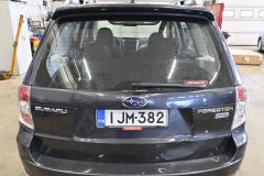 Kuva 1: takaluukku, Subaru Forester SH 2.0 D 2010 147hv