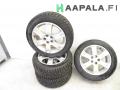 rengassarja + alumiinivannesarja talvi nasta 16" PZ406-T0676-ZC Toyota Prius (XW20) 1.5i Hybrid 