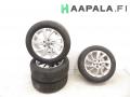 rengassarja + alumiinivannesarja kes 16" 39078765 Opel Astra K 1.4i Turbo Farm 