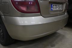 Kuva 1: takapuskuri, Nissan Almera (N16)