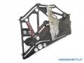 lasinnostin vasen taka A1246700103 Mercedes-Benz 200E Coupe   (w124) -95