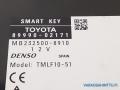 Kuva 4: ohjausboksi smart key, Toyota Auris 13->>