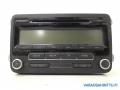 radio 1K0035186AA, 7647201360, 1K0057187AX Volkswagen Passat 