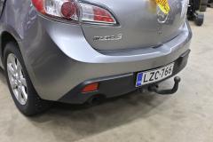 Kuva 1: takapuskuri, Mazda 3 HB 1.6 Diesel