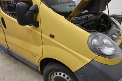 Kuva 1: lokasuoja etu oikea, Opel Vivaro A Umpikori (X83) 1.9 DI (F7)