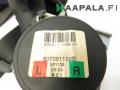 turvavyö taka vasen 72 11 9 139 832 BMW E87 116i 1.6i 16V 5/HB