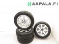 rengassarja + alumiinivannesarja talvi nasta 16" 30748344 Volvo V70 III 2.4 D 