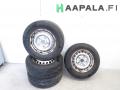 rengassarja + peltivannesarja talvi nasta 16"  Ford Transit Custom 2.2 TDCi 