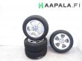 rengassarja + alumiinivannesarja kes 16"  Volvo V70 III 2.4 D5 