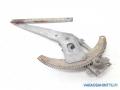 lasinnostin mekaaninen vasen taka 8270126J00, 82701C6600, 82701C6601, 8270132J00 Nissan Patrol GR  5D 2,8TD 