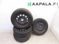 rengassarja + peltivannesarja kes 16&quot; BMW E87 116i 1.6i 16V 5/HB