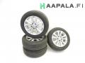rengassarja + alumiinivannesarja kes 17&quot; Nissan Qashqai (J11) 1.2 DIG-T 2WD