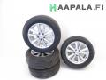 rengassarja + alumiinivannesarja kes 17&quot; Nissan Qashqai (J11) 1.2 DIG-T 2WD