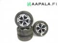 rengassarja + alumiinivannesarja talvi nasta 17&quot; Opel Ampera EV 150