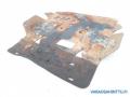 pohjapanssari pelti  Toyota Landcruiser 3.0D-4D 4WD 5D J120  -06