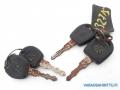 lukkosarja 701905851, 6X0953254, 7D08437041A, 701827561, 701837205, 701837206 Volkswagen Transporter 1,9TD lyhyt -00