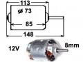 lmmityslaite puhallin Mercedes-Benz 200-500 (w124) 86-95