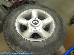 Kuva 1: Talvirengas + al-vanne 4 kpl, Toyota hilux 05->>