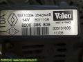 Laturi ac/dc 305101635 Renault clio iii 06-09