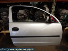 Kuva 1: Ovi oikea 2d, Opel corsa c 00-06