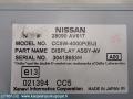 Kuva 3: Mittaristo monitoiminytt, Nissan primera 02->>