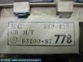 Mittaristo täydellinen 320-410 Daihatsu charade 87-93